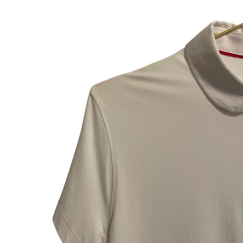 Greyson Scarlett Polo in Arctic White Size Large NWT - Picture 4 of 6